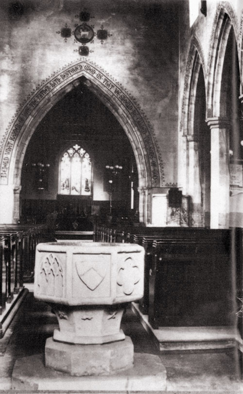 south aisle and chancel
