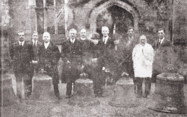 the bells that were taken down in the early 1920s.